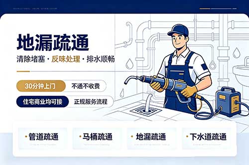 任丘地漏疏通